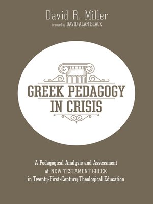 cover image of Greek Pedagogy in Crisis